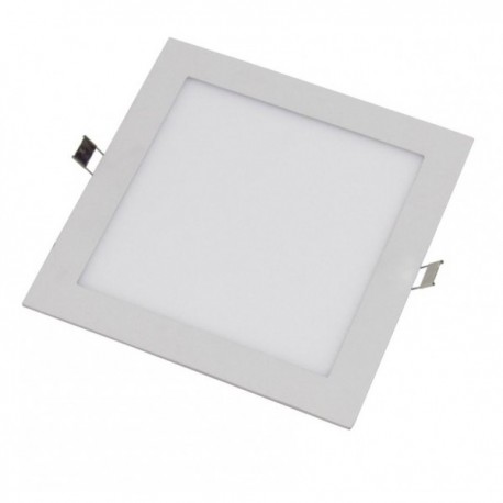 svietidlo downlight LED S300x300x12 24W NW biele-ŠTVOREC+driver