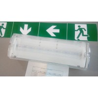 Svietidlo núdzové AWEX 1W 3hod/IP65 LED Economic trvalé 110lm