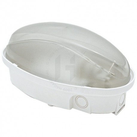 svietidlo oval Panda 62720 1xE27, IP65 biele