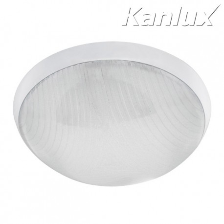 svietidlo strop.kruh.KIRA DL-75B  75W IP44 biele