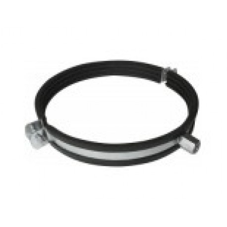 svorka na potrubie 2' s gumou na šrubu len M8