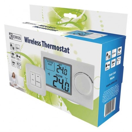 termostat priest. bezdrôt. P5614 mechanický s diplejom