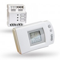 termostat priest. digit. bezdrôtový STI 103+modul DIN