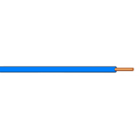 vodič medený HO5V - U CY 0,75 sv. modrý RAL5012