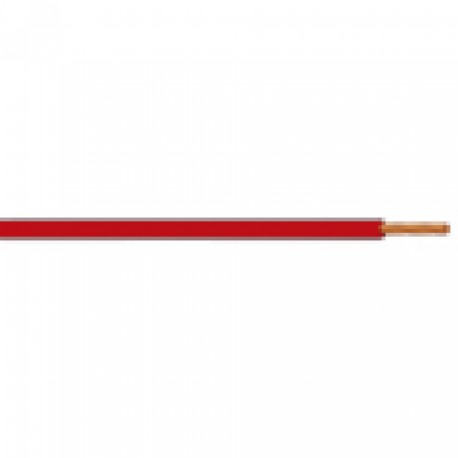 vodič medený HO7V - K CYA 1,5 červený (100m)