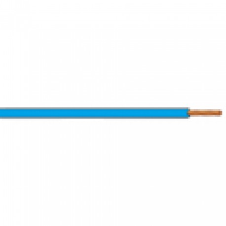 vodič medený HO7V - K CYA 6  svetlo modrý RAL5015