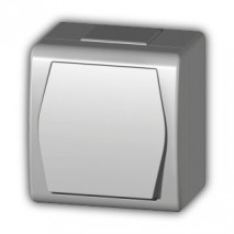 vypínač vodo HERMES č.1,6  biely IP44