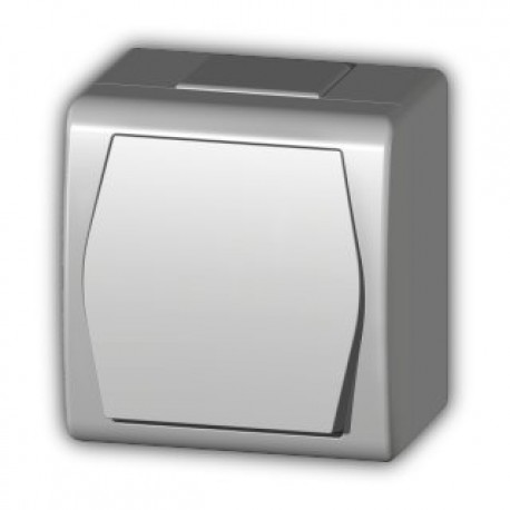 vypínač vodo HERMES č.1,6  biely IP44