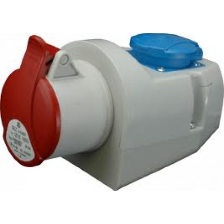 zásuvka DK 400V IZVZ 3243 kombinovaná