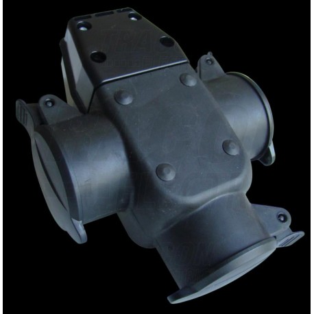 zásuvka spoj. gumená TICS-A4F 3x250V