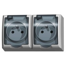 zásuvka vodo MIROX 2-nás. 0303 H Dymová