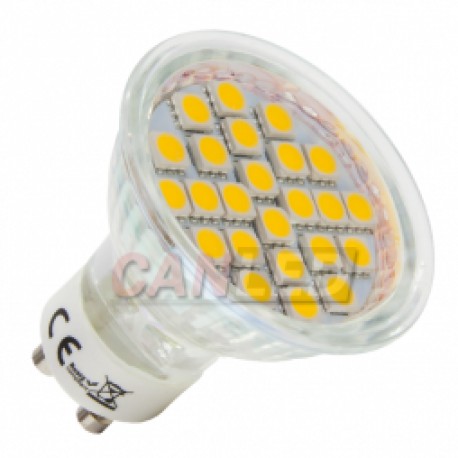 žiarovka LED 3,5W/280lm/GU10/CW CANLED stud. biela dopredaj