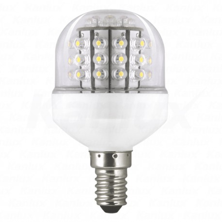 žiarovka LED48 E14-WW všesmerová tepl.biela