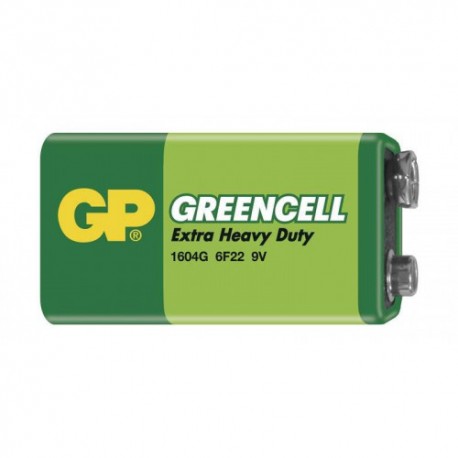 batéria GP 1604G R22  9V batéria (10)  GREENCEL