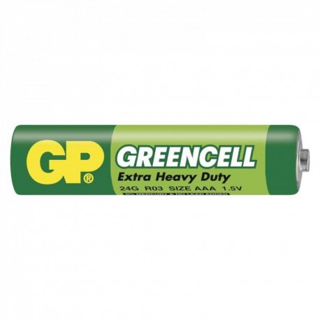 batéria GP  R03/24G mikrotužka  GREENCEL