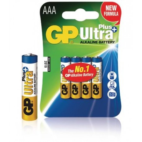 batéria GP LR03 AAA mikrotužka 1,5V Ultra Plus alkaline (bl.4ks)