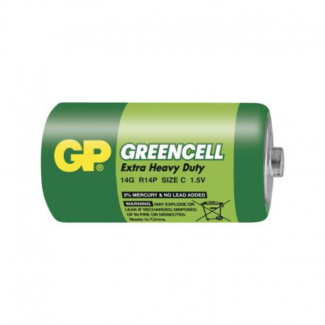 batéria GP  R14/14G malý monočlánok (24)  GREENCEL