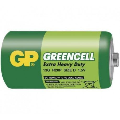 batéria GP  R20/13G veľký monočlánok (20)  GREENCEL