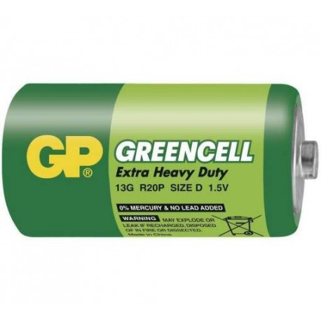 batéria GP  R20/13G veľký monočlánok (20)  GREENCEL