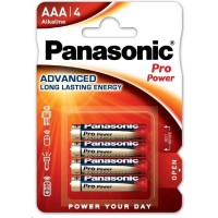 batéria PANASONIC LR03 AAA mikrotužka 1,5V  Pro Power