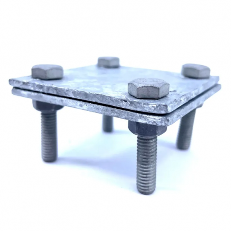 SR02 - svorka M8 pas+pas (SR2B) zosiln.