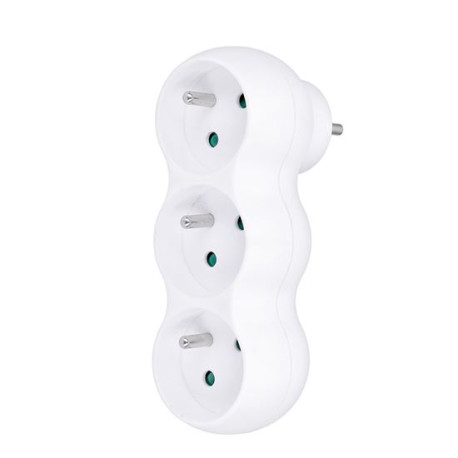 rozbočka do zás.s podperou 3x10A kruhy (P101)