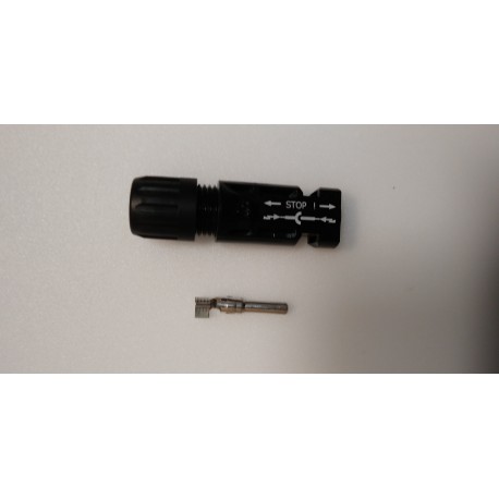 konektor SOLAR MC4 dutinka-samica s krytom (do4mm2)