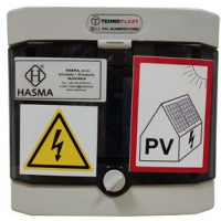 rozvodnica SOLAR FVS1 pre 1 string 8M/IP65