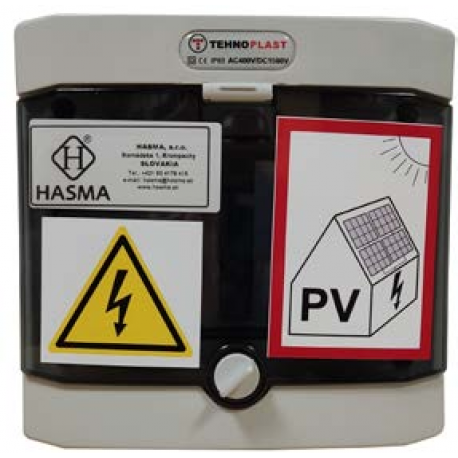 rozvodnica SOLAR FVS1 pre 1 string 8M/IP65