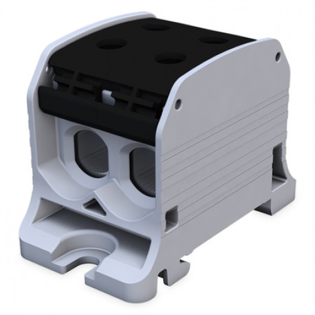 svorka 1-pól krytá RKA 50 1/4 L S čierna (4-vývody) (1312027)