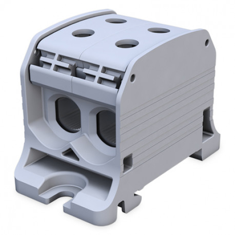 svorka 1-pól krytá RKA 50 1/4 L G šedá (4-vývody) (1312015)