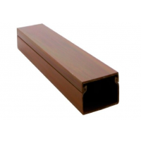 lišta PVC imitácia tmavého dreva 25x15  (bal.60m)