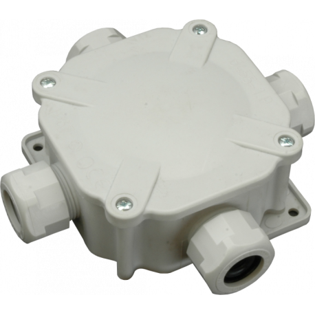 rozvodka krabicová DK 6455 - 27P sivá(bal.20ks)