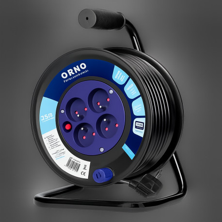 bubon predlžovací 4x230V 4Z/50m  3X1,5mm2  OR-AE-13301/50M