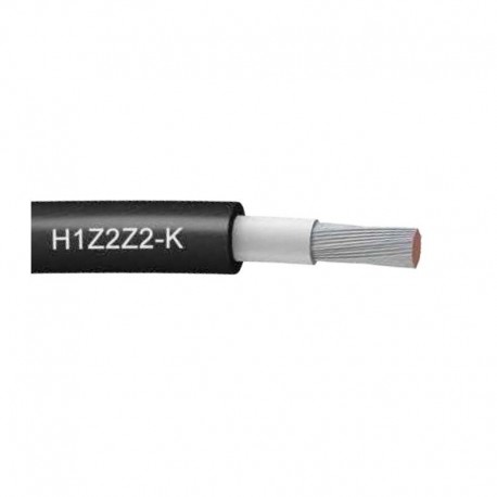 SOLAR vodič ohybný 1x6mm2 H1Z2Z2-K čierny