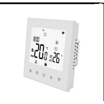 termostat priest.digit.drôt.PT740W-EI WIFI biely do krab s podl.čidlom