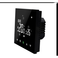 termostat priest.digit.drôt.PT740B-EI WIFI čierny do krab s podl.čidlom