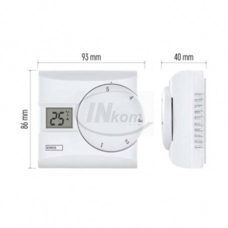 termostat priest.drôtový P5603R mechan.