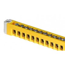 mostík pre rozvodnice DIDO-ERP-PE2 žltý (24 skrut.)