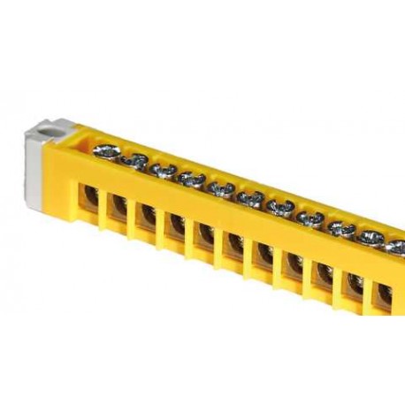 mostík pre rozvodnice DIDO-ERP-PE2 žltý (24 skrut.)