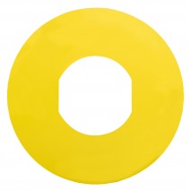 štítok kruhový HARMONY ZBY- 9101  (žltý-čistý)