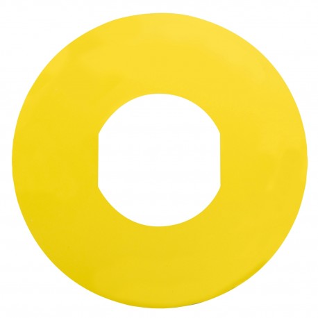 štítok kruhový HARMONY ZBY- 9101  (žltý-čistý)