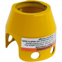 kryt ochranný žltý kovový ZBZ1605 pre STOP hríbik