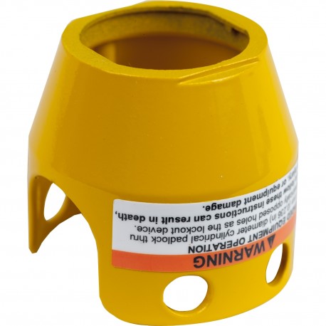 kryt ochranný žltý kovový ZBZ1605 pre STOP hríbik