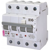 chránič prúdový KZS-4M 16B/3N/AC 30mA s ističom