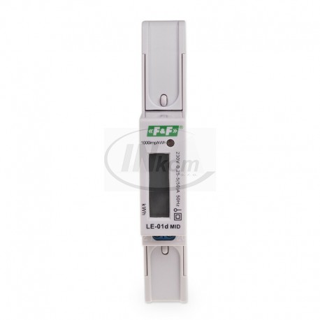elektromer 1-faz.50A LE-01d MID dig