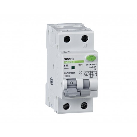 chránič 2P NOARK Ex9CBL-N 10C/1N/30mA