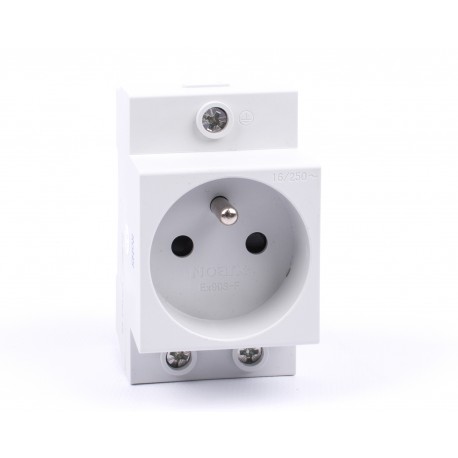 zásuvka modulárna  Ex9DS-F  DIN 2+F sokl.