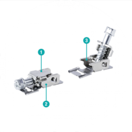 spona NORMETTA QUICK-LOCK 9mm bal.50ks