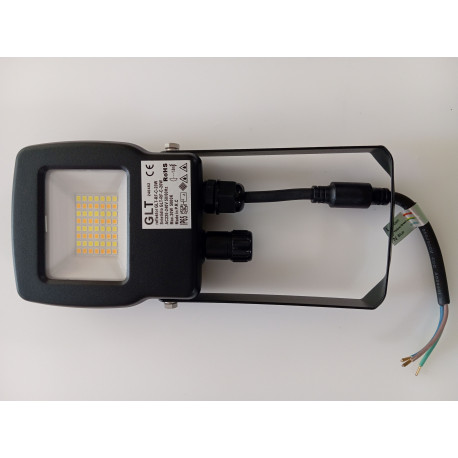 reflektor GLT-RF-C-20W/3000/4000/5000K/SMD (CCT)PROFI IP65 čierny